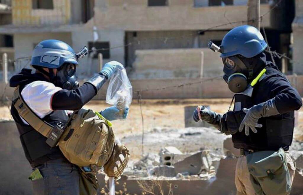 Destrucción de armas químicas en Siria
